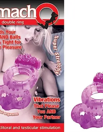The Macho Double Ring Purple