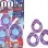 All American Triple Rings-Purple
