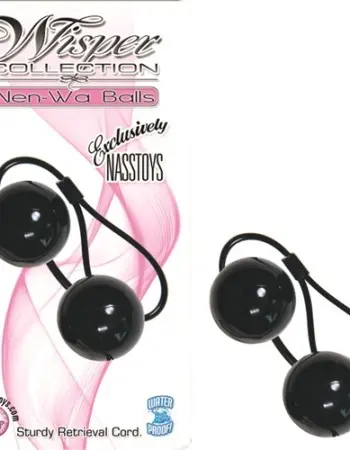 Wisper Collection Nen-Wa-Balls -Black