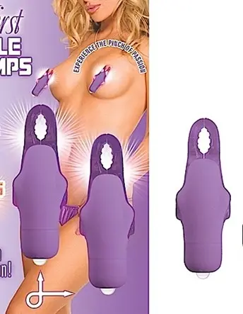My First Nipple Clamps - Purple