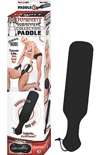 Dominant Submissive Collection Paddle-Black