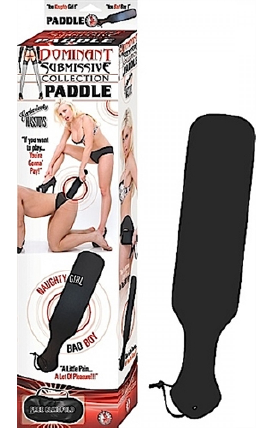 Dominant Submissive Collection Paddle-Black - NW2283