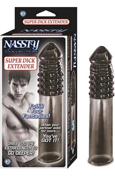 Nassty Collection Super Dick Extender - Black