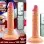 All American Mini Whoppers Vibrating 5-Inch Straight Dong-Flesh