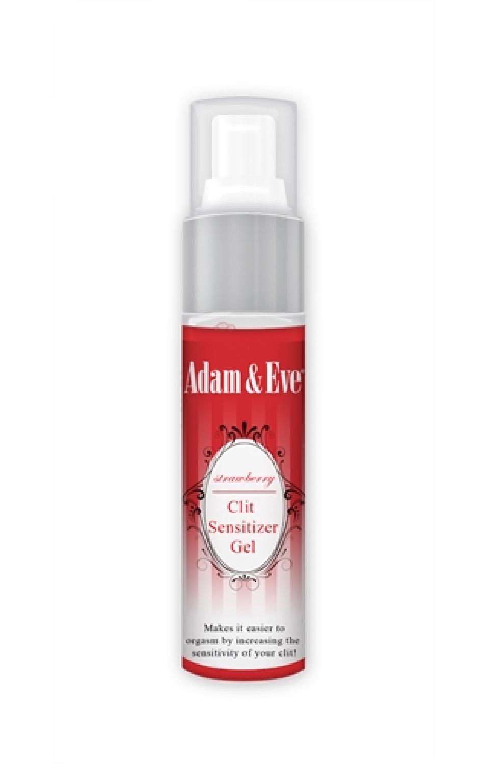 Adam and Eve Strawberry Clit Sensitizer Gel 1 Oz - AE-LQ-7137-2