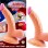 All American Mini Whoppers 5-Inch Curved Dong With Balls-Flesh