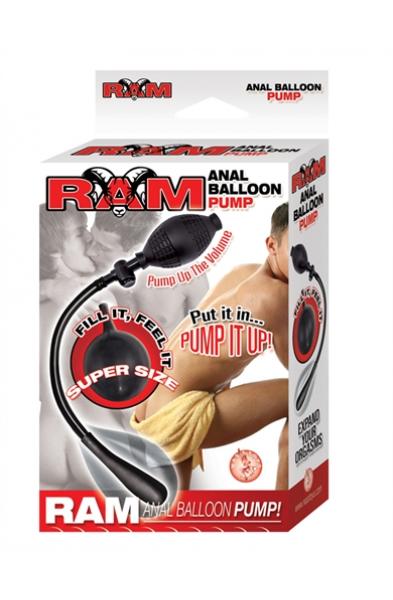 Ram Anal Balloon Pump - Black