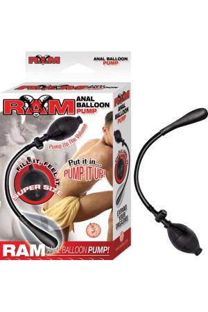 Ram Anal Balloon Pump - Black