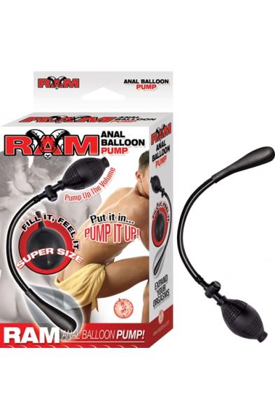 Ram Anal Balloon Pump - Black