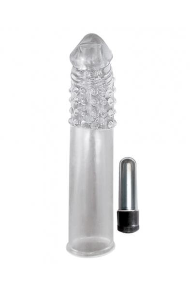 Ram Vibrating Penis Extender - Clear