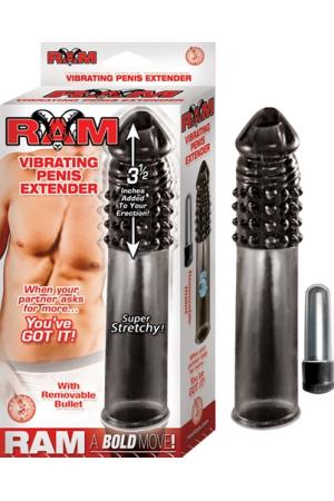 Ram Vibrating Penis Extender - Smoke