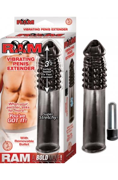 Ram Vibrating Penis Extender - Smoke