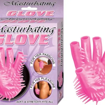 Masturbating  Glove - Pink