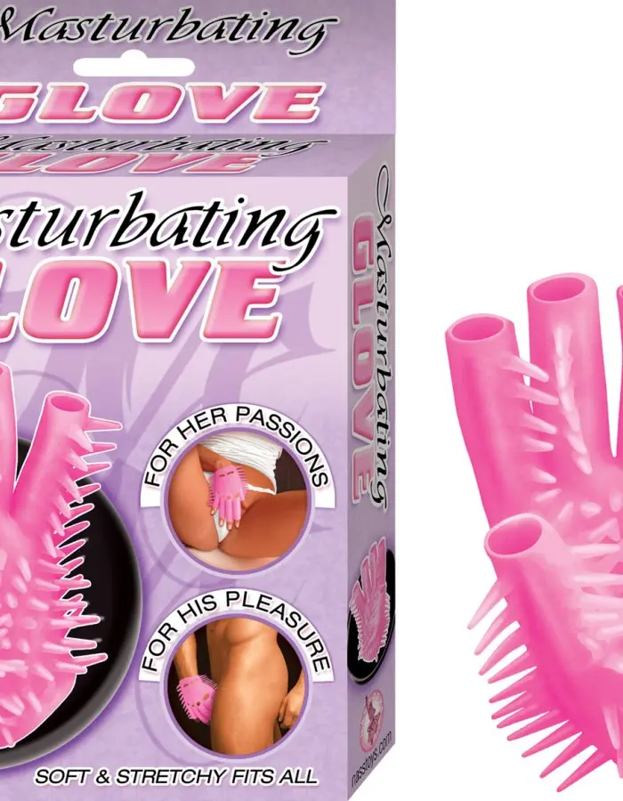 Masturbating  Glove - Pink