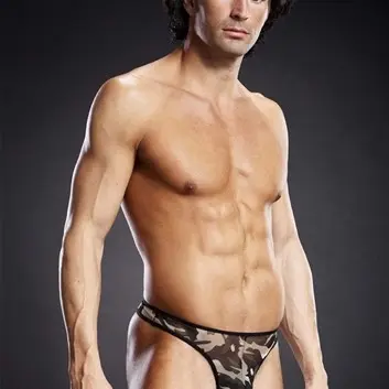 Pro - Mesh G-String Camo - Large - Extra Large