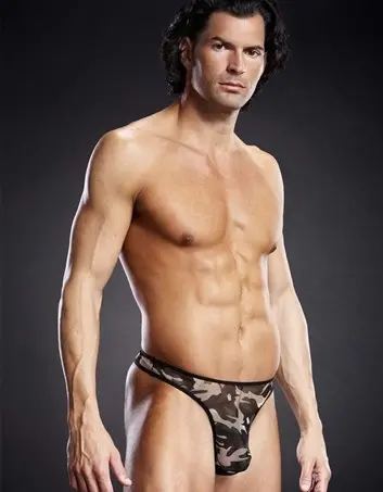 Pro - Mesh G-String Camo - Large - Extra Large
