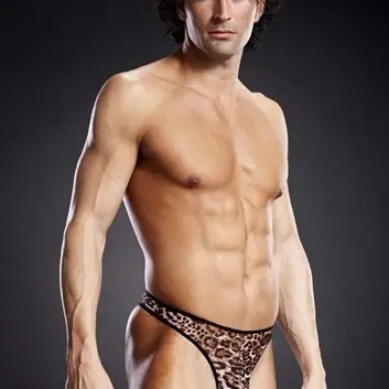 Pro-Mesh G-String - Leopard - Small - Medium