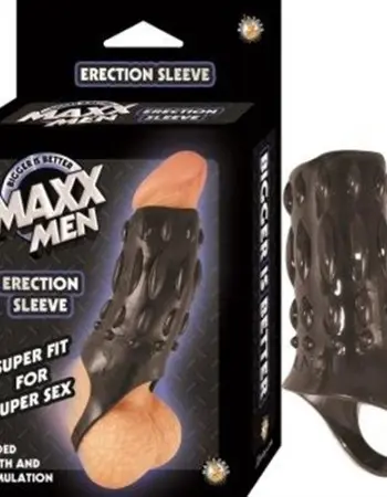 Maxx Men Erection Sleeve - Black