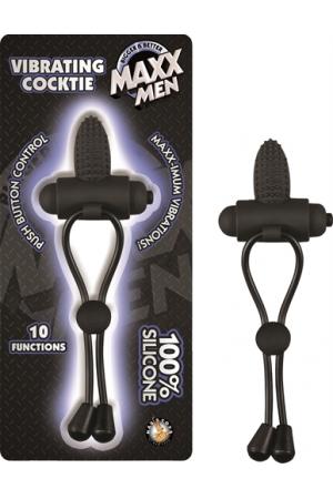 Maxx Men Vibrating Cocktie - Black