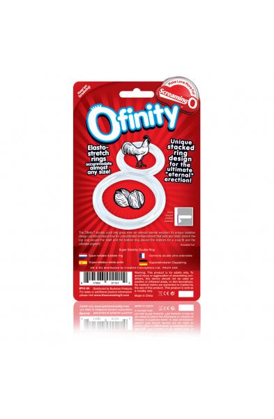 Ofinity Double Ring - Clear