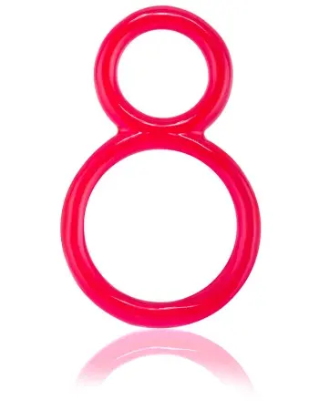 Ofinity Double Ring - Red