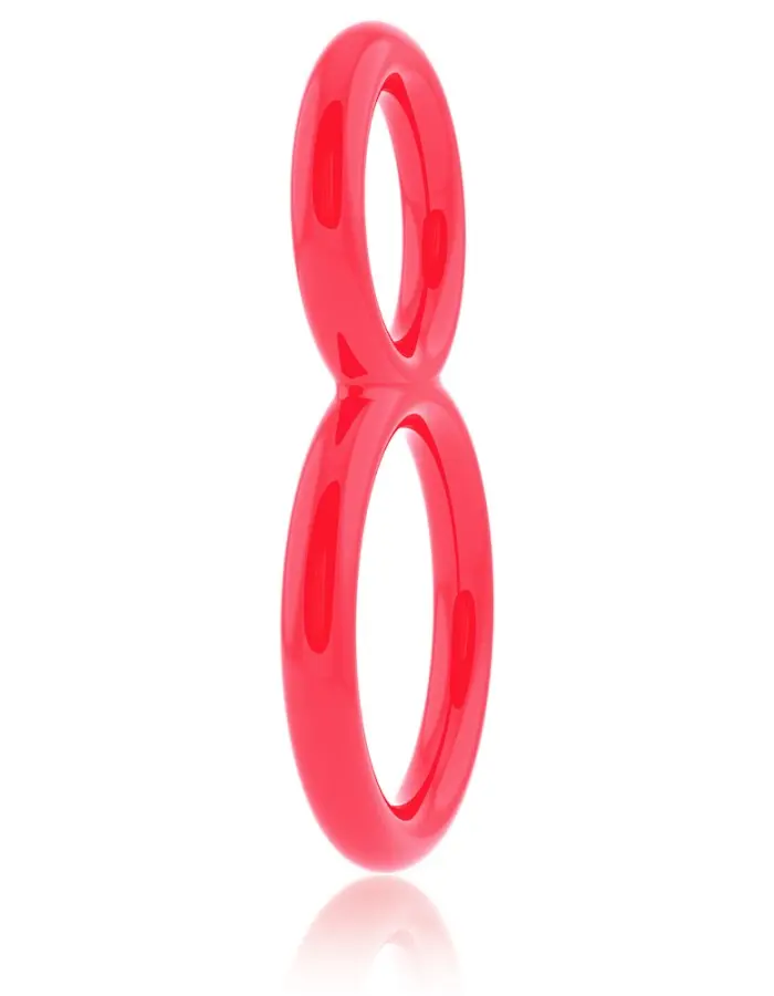 Ofinity Double Ring - Red