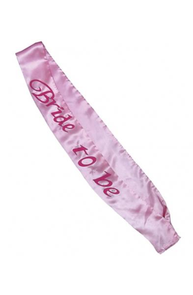 Bride-to-Be Flashing Sash - Pink