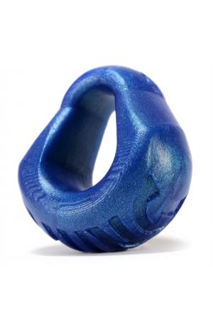 Hung Padded Cockring Oxballs - Blue Balls