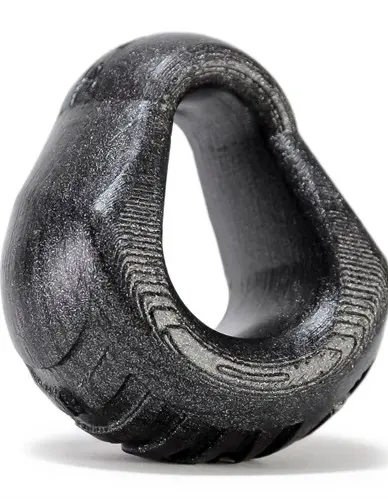Hung Padded Cockring Oxballs- Smoke