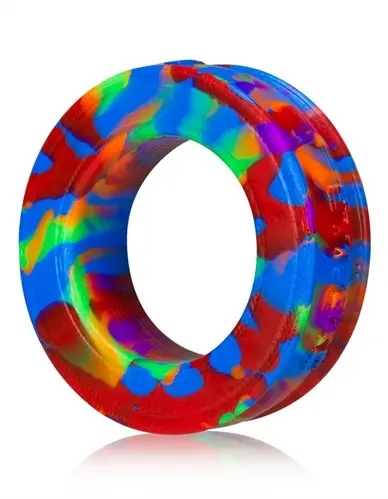 Pig-Ring Comfort Cockring - Rainbow