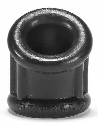 Bent 1 Ball Stretcher Curved Silicone - Small - Black