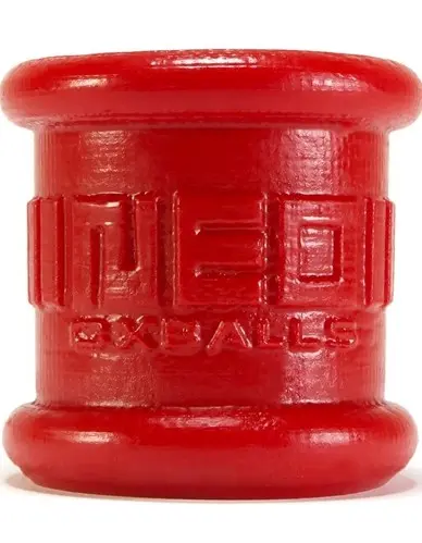 Neo 2 Inch Tall Ball Stretcher Squishy Silicone - Red