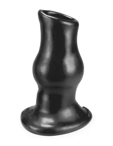 Pig Hole Deep 1 Fuckable Butt Plug - Black