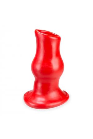 Pighole Deep-1 Fuckable Buttplug - Red