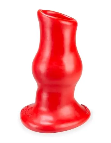 Pighole Deep-1 Fuckable Buttplug - Red