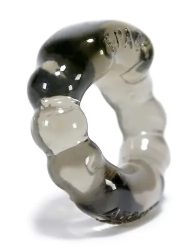6-Pack Cockring Atomic Jock - Smoke Clear