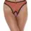 Love Me - Mesh Open Crotch Thong Panty