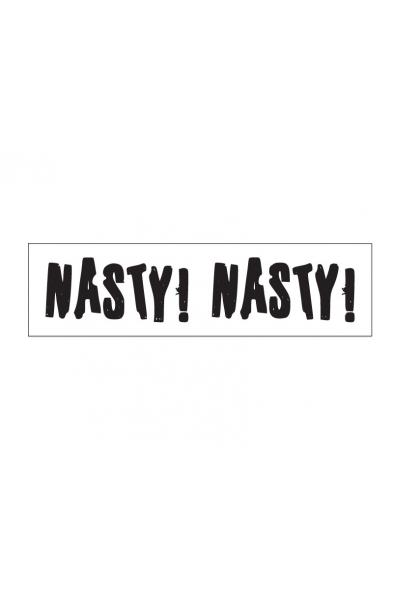 Nasty! Temporary Tattoo Pack of Four