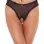 Sinsation - Mesh Open Crotch Thong Panty