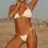 Classic G String Bikini in Coconut