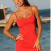 Beach Dress in Red