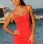 Beach Dress in Red