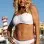 Brazilian Bandeau Bikini in White