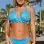 Bossa Nova Bikini in Sky Blue