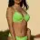 Bahama Underwire Tie Bikini in Margarita Lime