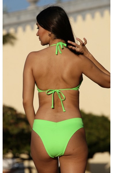 Bahama Underwire Tie Bikini in Margarita Lime