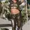 Beach Jamas in Midnight Gold Fishnet