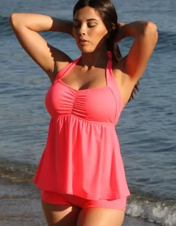 Bahama Mama Tankini in Coral