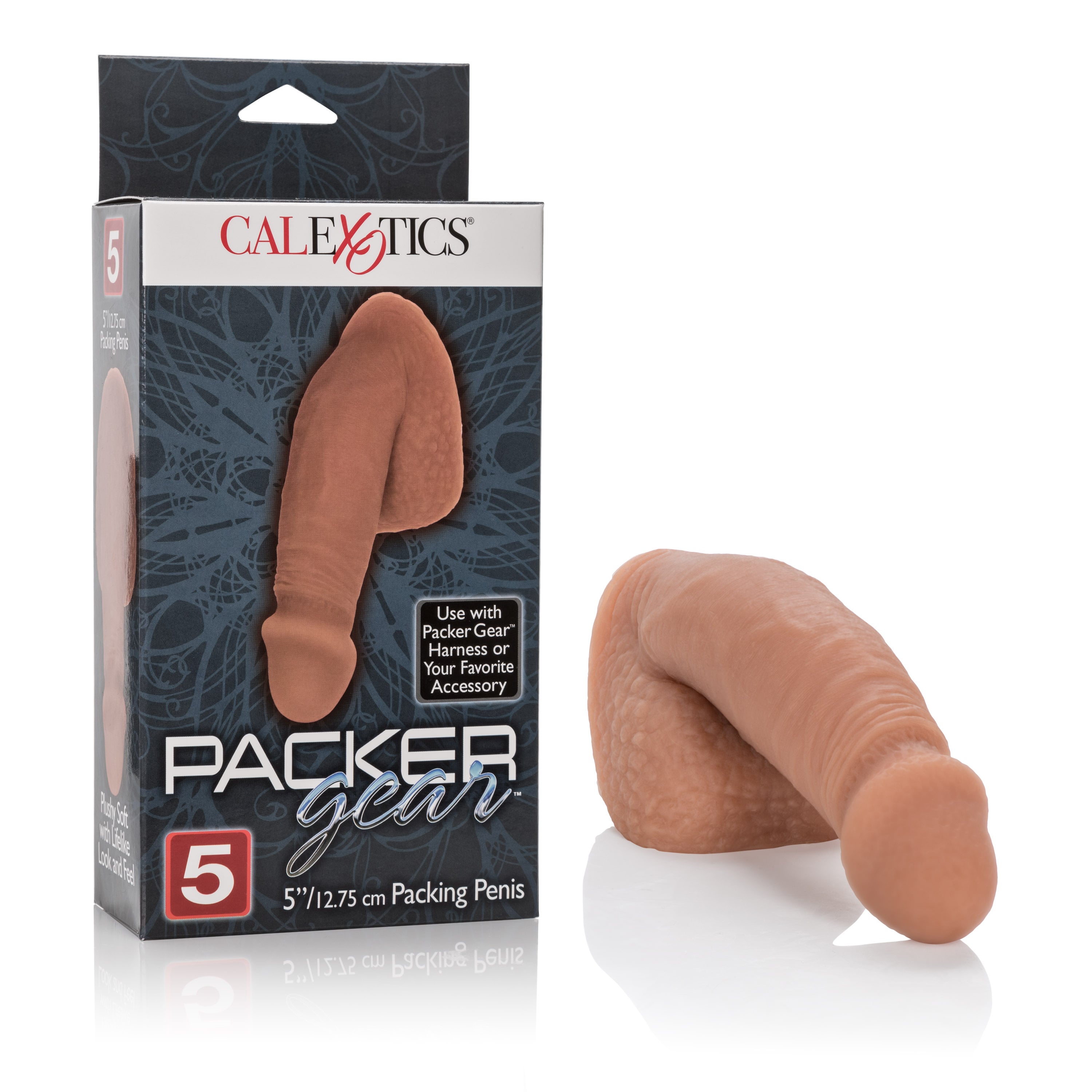 5 Inch Packing Penis - Brown