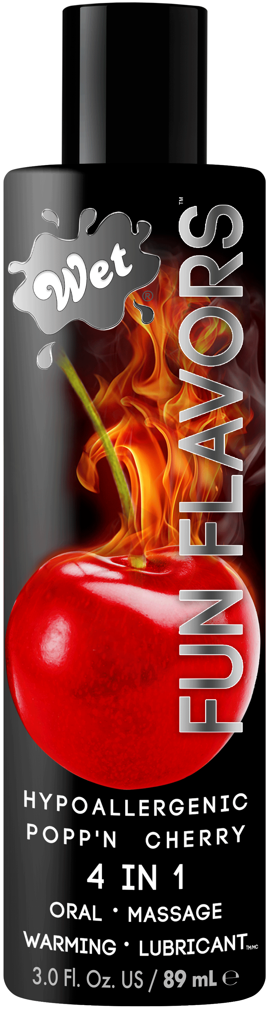 Wet Fun Flavors Popp'n Cherry - 3 Fl. Oz.